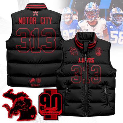 DET 'Stranger Things Edition' Unisex Puffer Vest