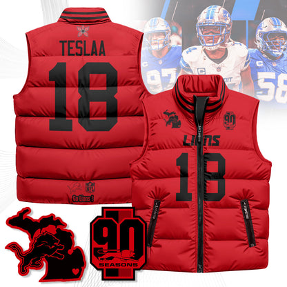 DET 'Stranger Things Edition' Unisex Puffer Vest