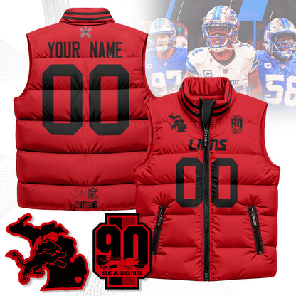 DET 'Stranger Things Edition' Unisex Puffer Vest