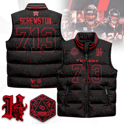 HOU 'Stranger Things Edition' Unisex Puffer Vest