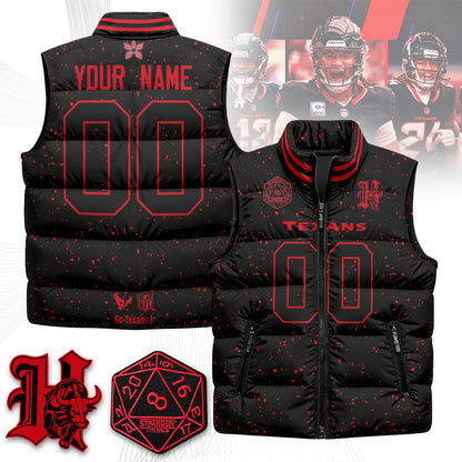 Custom HOU 'Stranger Things Edition' Unisex Puffer Vest