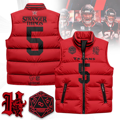 HOU 'Stranger Things Edition' Unisex Puffer Vest