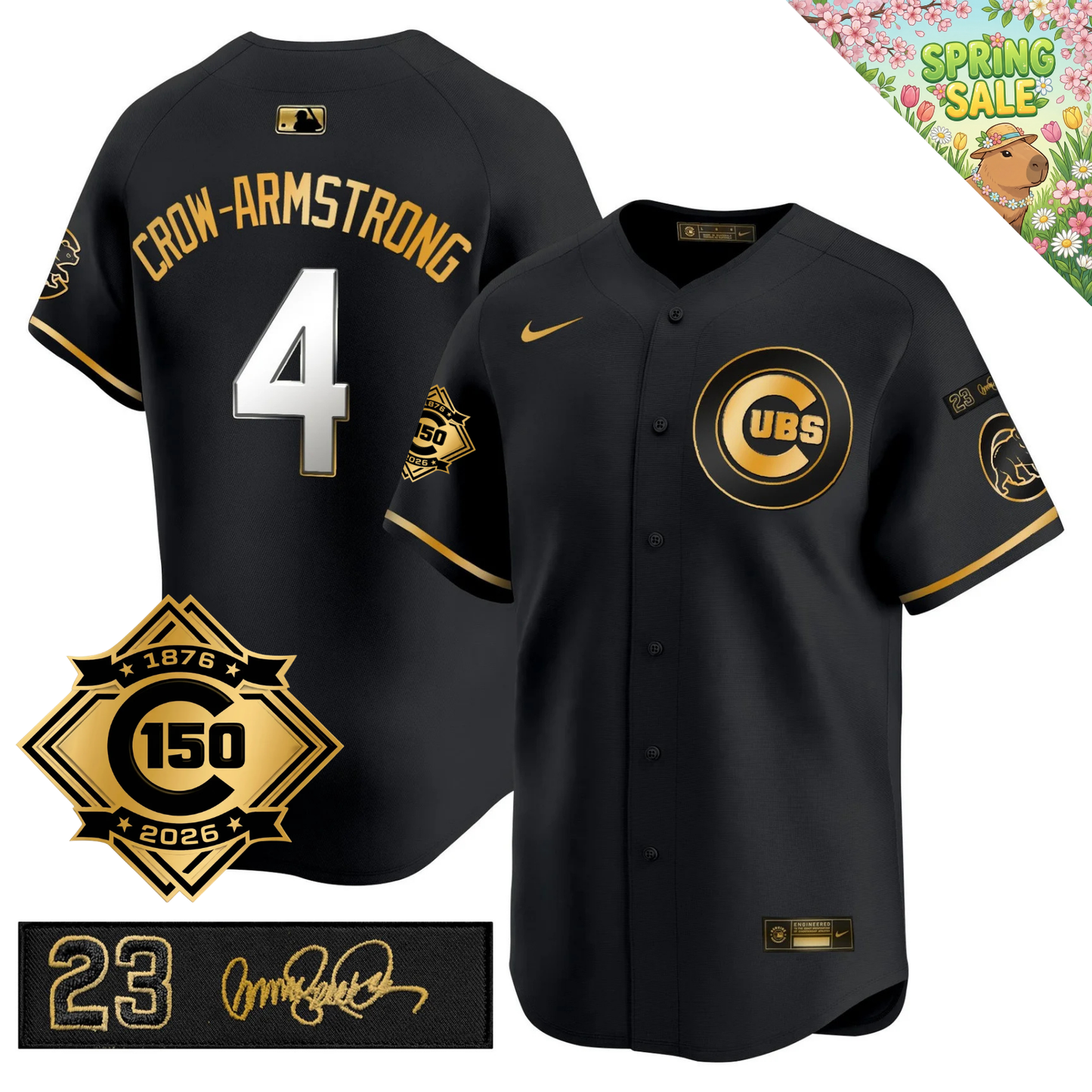 CHC Limited City Connect Jersey - 150th Anniversary & 'Ryno' Tribute Patch - All Stitched