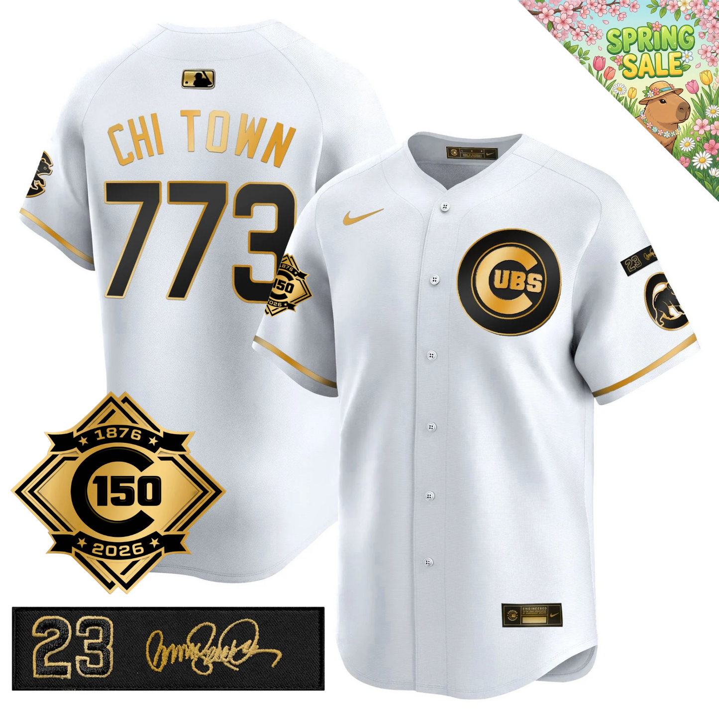 CHC Limited City Connect Jersey - 150th Anniversary & 'Ryno' Tribute Patch - All Stitched