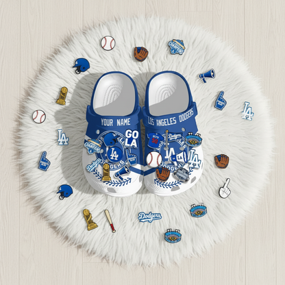 LAD World Series Champions Clogs - Charms Gift Set