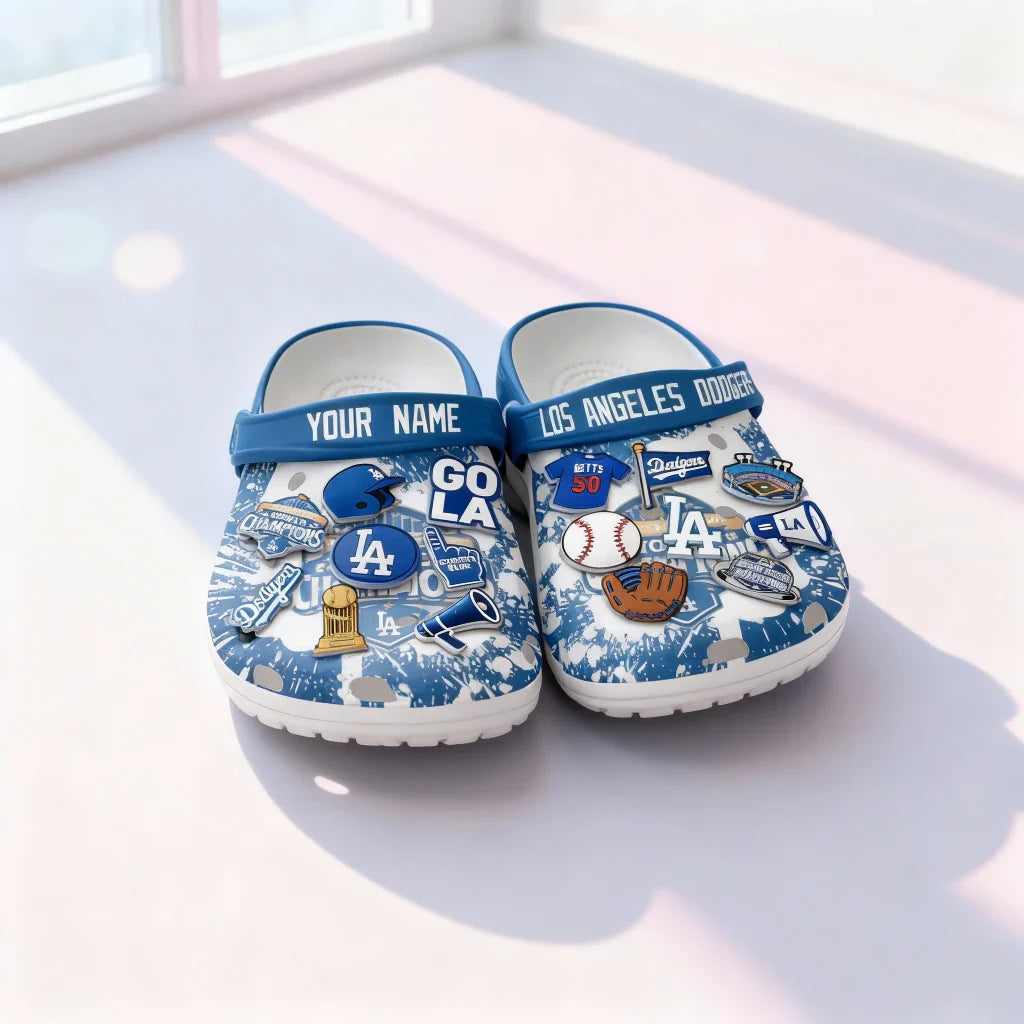 LAD World Series Champions Clogs - Charms Gift Set