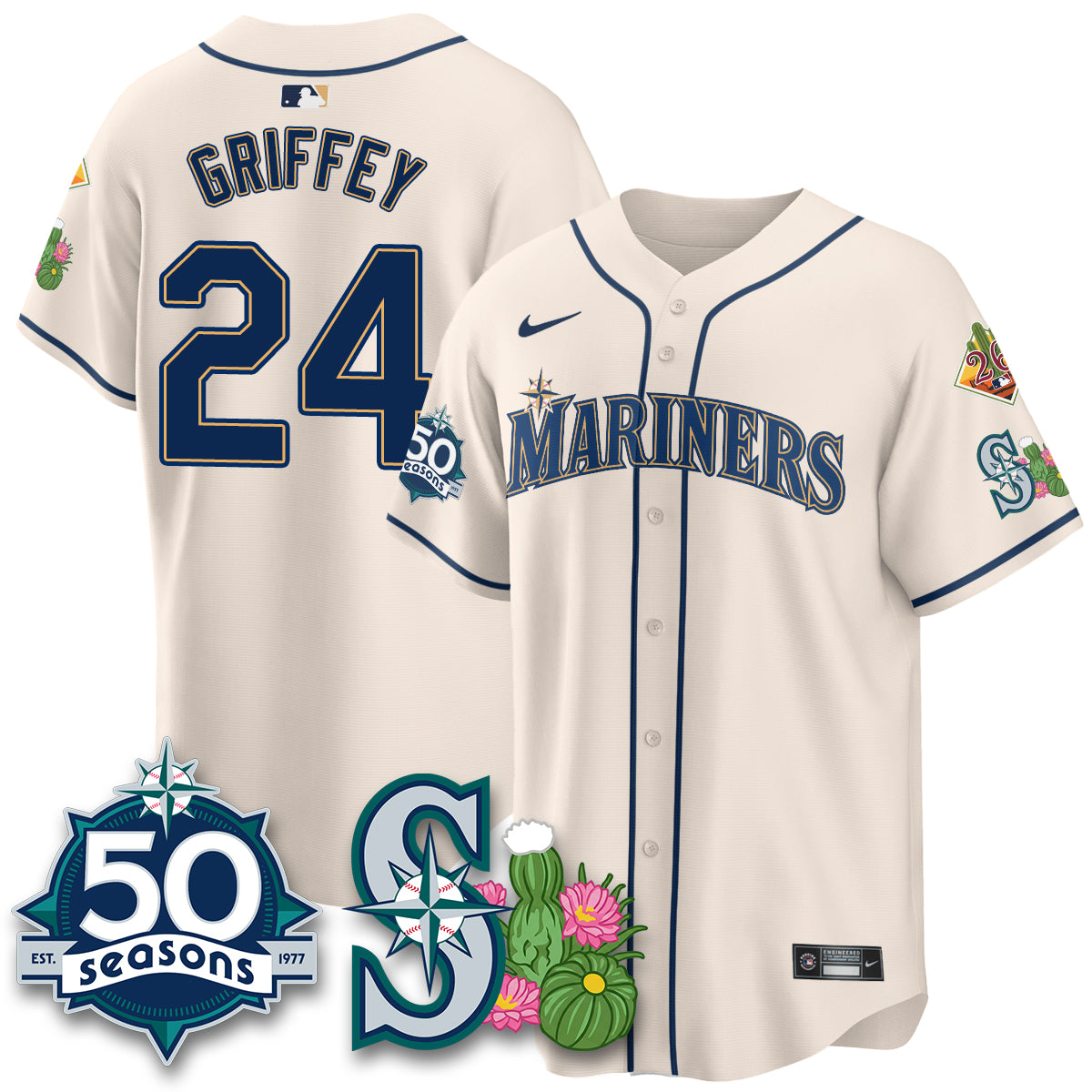 SEA 2026 Spring Training Vapor Limited Jersey - 50th Anniversary - All Stitched