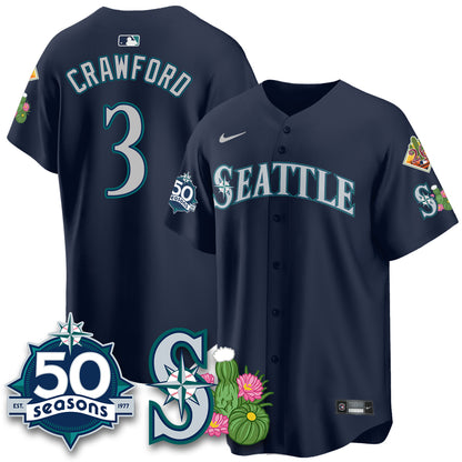 SEA 2026 Spring Training Vapor Limited Jersey - 50th Anniversary - All Stitched