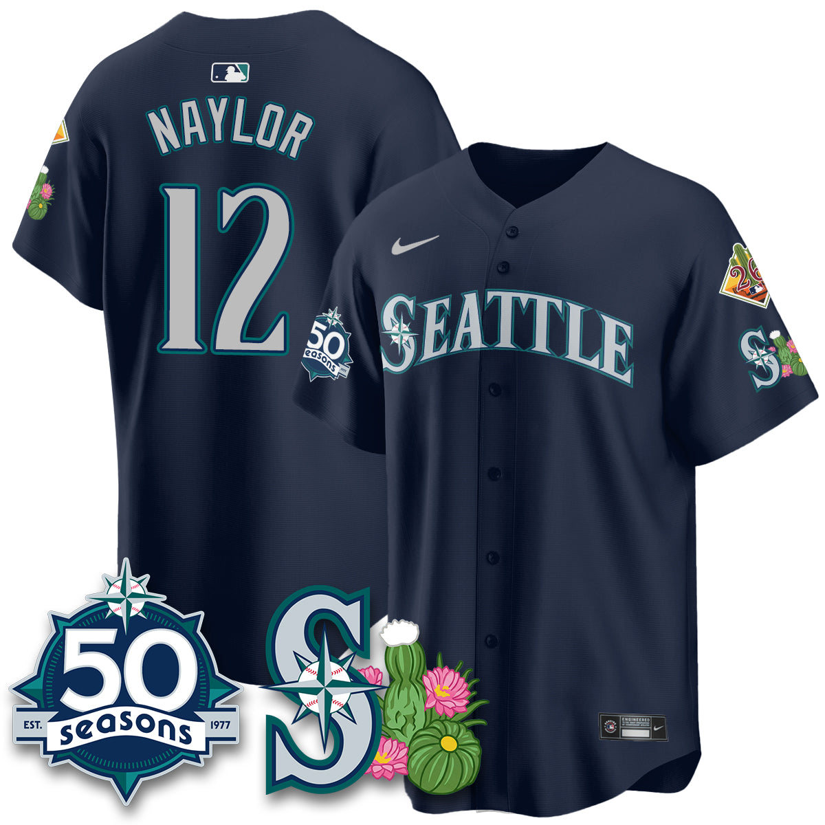 SEA 2026 Spring Training Vapor Limited Jersey - 50th Anniversary - All Stitched