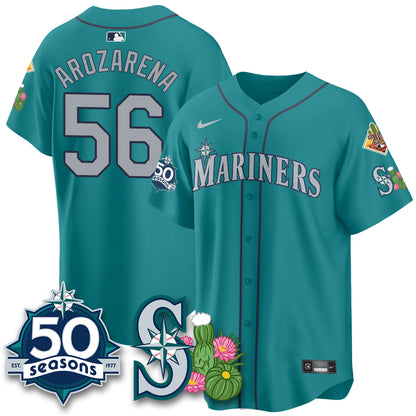SEA 2026 Spring Training Vapor Limited Jersey - 50th Anniversary - All Stitched