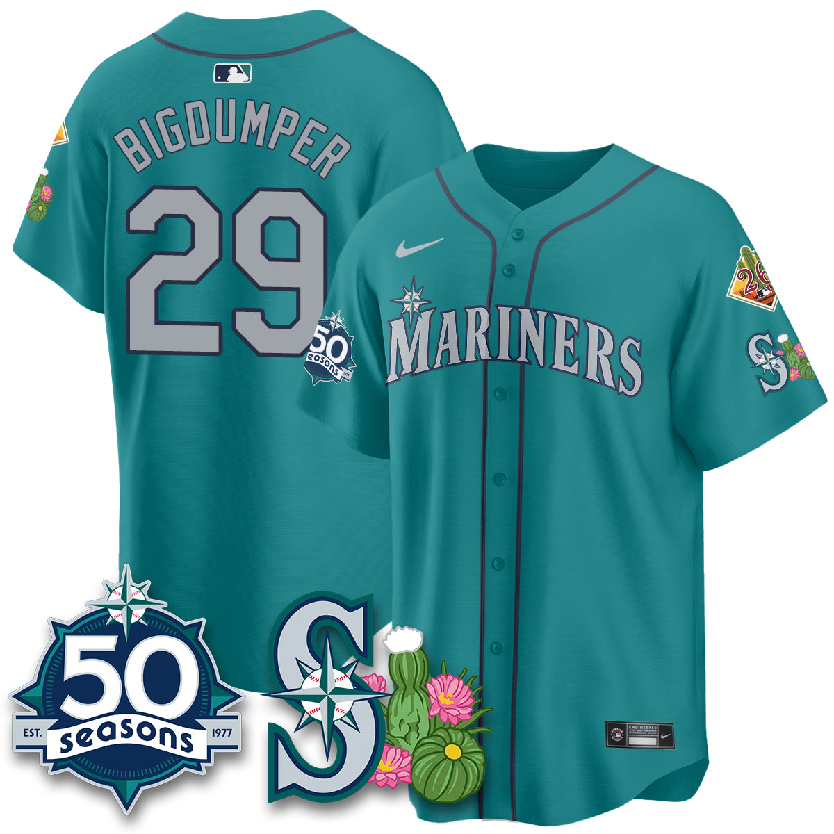 SEA 2026 Spring Training Vapor Limited Jersey - 50th Anniversary - All Stitched