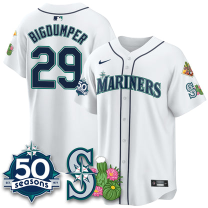 SEA 2026 Spring Training Vapor Limited Jersey - 50th Anniversary - All Stitched