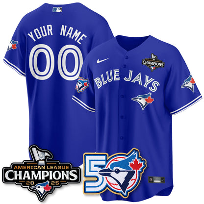 TOR 2025 Vapor Limited Gold Jersey - 50th Season & AL Champs Patch - All Stitched