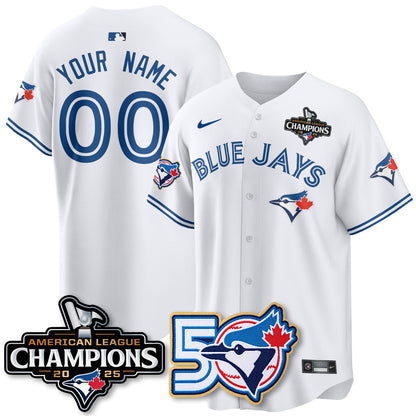 Custom TOR 2025 American League Champions Vapor Limited Jersey - 50th Season - All Stitched