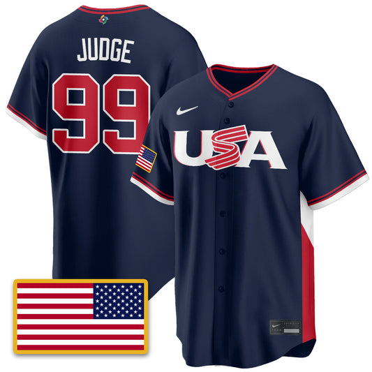 USA Baseball  2026 World Baseball Classic Limited Jersey - All Stitched