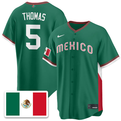 Mexico Baseball 2026 World Baseball Classic Limited Jersey - All Stitched