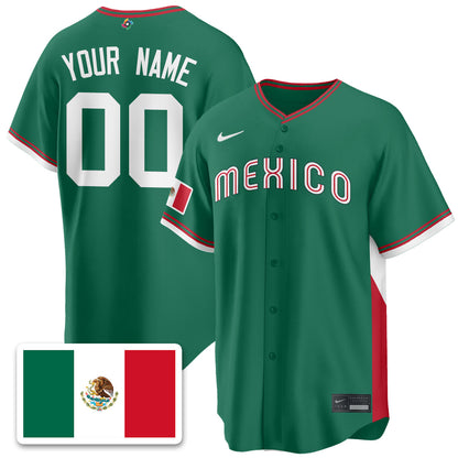 Mexico Baseball 2026 World Baseball Classic Limited Jersey - All Stitched