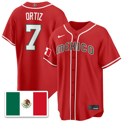 Mexico Baseball 2026 World Baseball Classic Limited Jersey - All Stitched