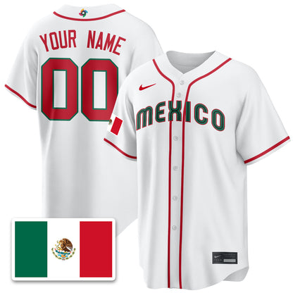 Mexico Baseball 2026 World Baseball Classic Limited Jersey - All Stitched