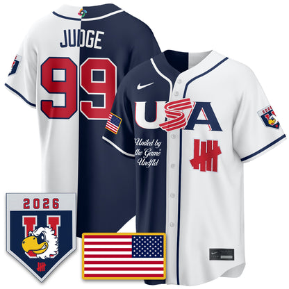 USA Baseball x Undefeated 2026 World Baseball Classic Limited Jersey - All Stitched