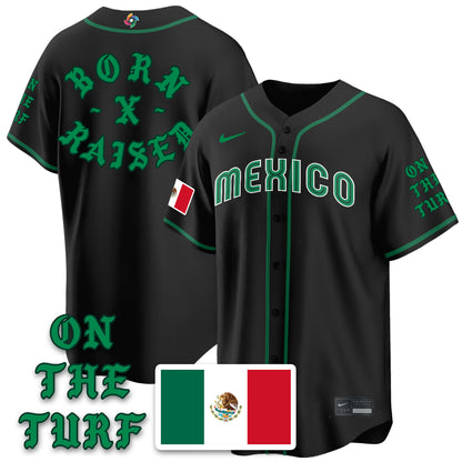 Mexico Baseball x Born x Raised 2026 World Baseball Classic Limited Jersey - All Stitched