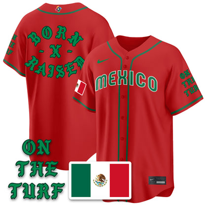 Mexico Baseball x Born x Raised 2026 World Baseball Classic Limited Jersey - All Stitched