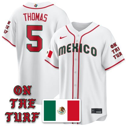 Mexico Baseball x Born x Raised 2026 World Baseball Classic Limited Jersey - All Stitched