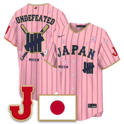 Japan Baseball x Undefeated 2026 World Baseball Classic Limited Jersey - All Stitched