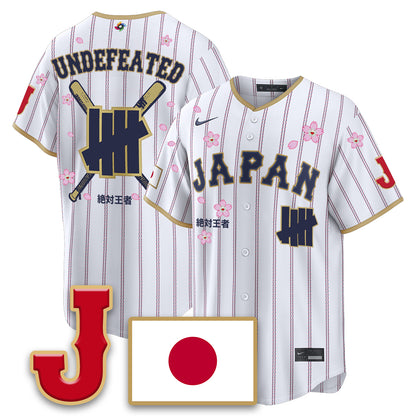 Japan Baseball x Undefeated 2026 World Baseball Classic Limited Jersey - All Stitched