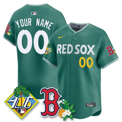 Custom BOS 2026 Spring Training Vapor Limited Jersey - All Stitched