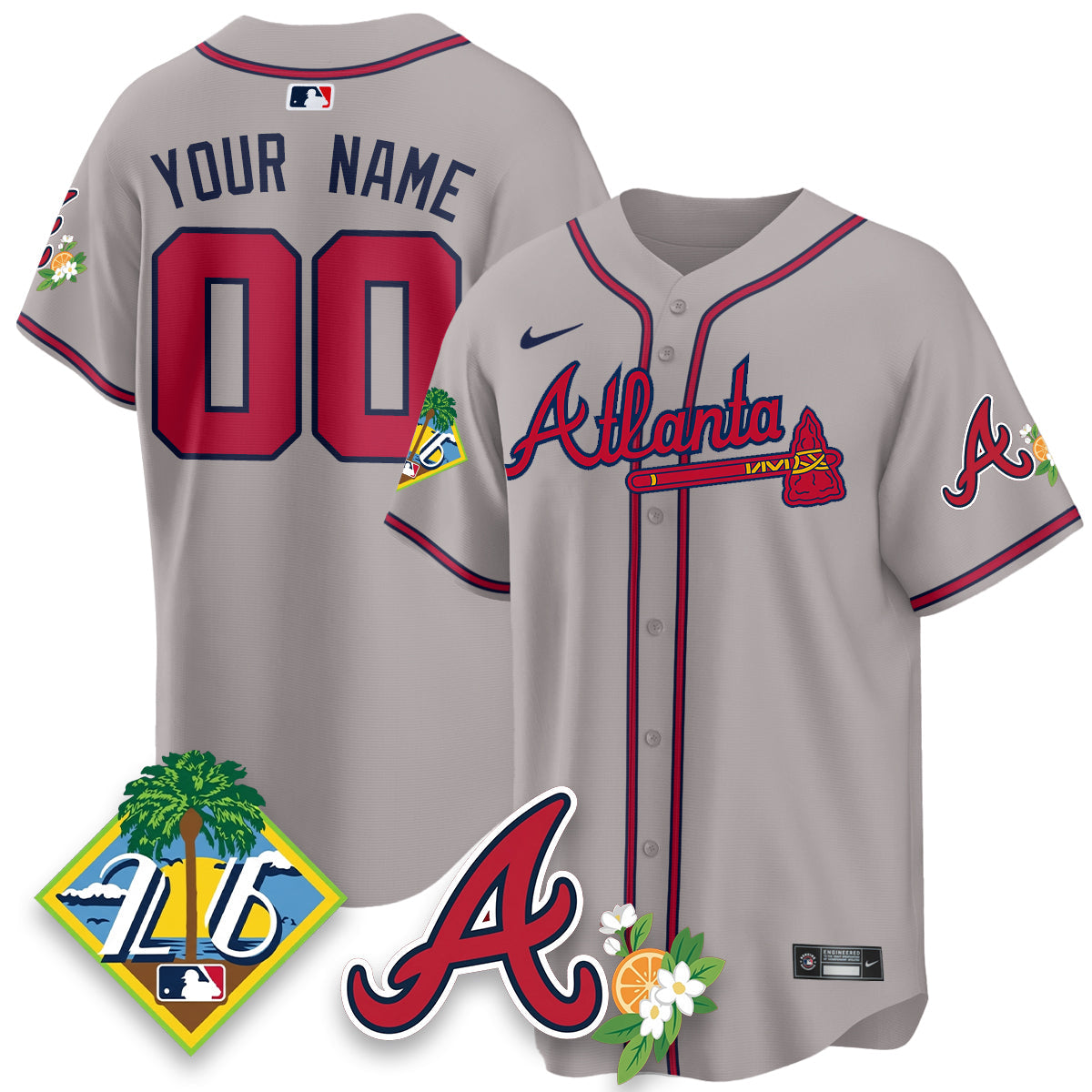 ATL 2026 Spring Training Vapor Limited Custom Jersey - All Stitched