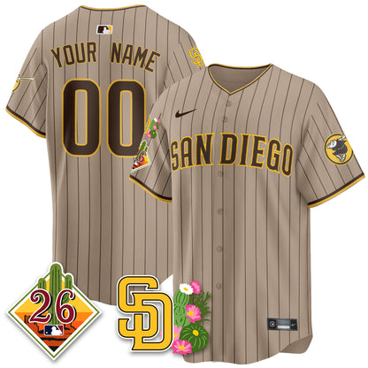 SD 2026 Spring Training Vapor Limited Custom Jersey - All Stitched