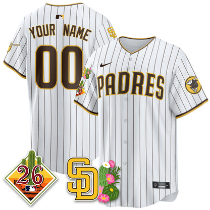 SD 2026 Spring Training Vapor Limited Custom Jersey - All Stitched