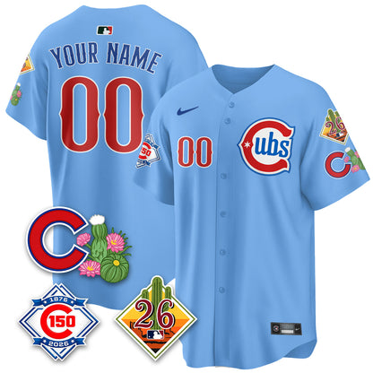CHC 2026 Spring Training Vapor Limited Custom Jersey - 150th Anniversary Patch - All Stitched
