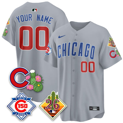 CHC 2026 Spring Training Vapor Limited Custom Jersey - 150th Anniversary Patch - All Stitched