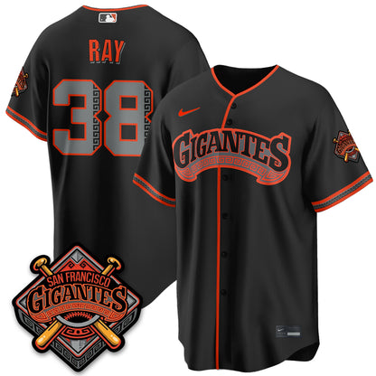 SF GIGANTES Vapor Limited Jersey - All Stitched