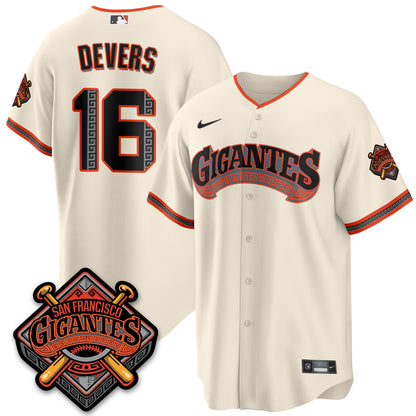 SF GIGANTES Vapor Limited Jersey - All Stitched