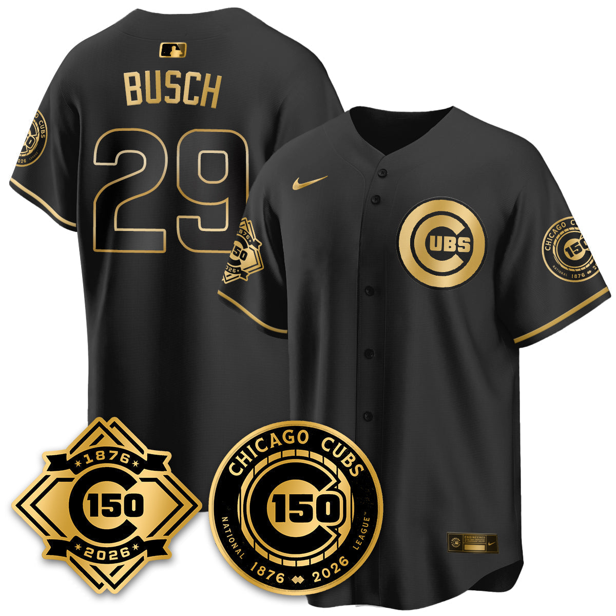 CHC Vapor Limited Navy Jersey - 150th Anniversary - All Stitched