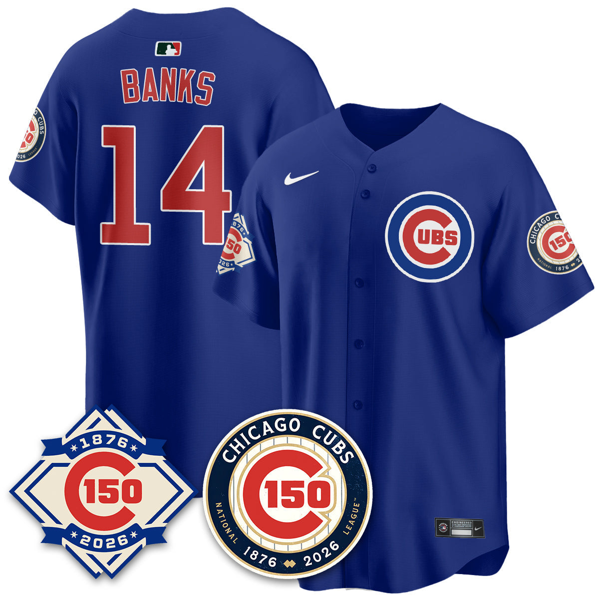 CHC Vapor Limited Navy Jersey - 150th Anniversary - All Stitched