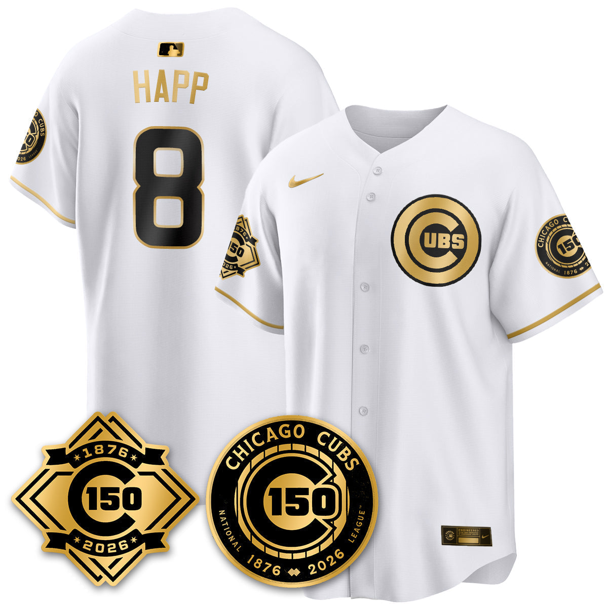CHC Vapor Limited Navy Jersey - 150th Anniversary - All Stitched