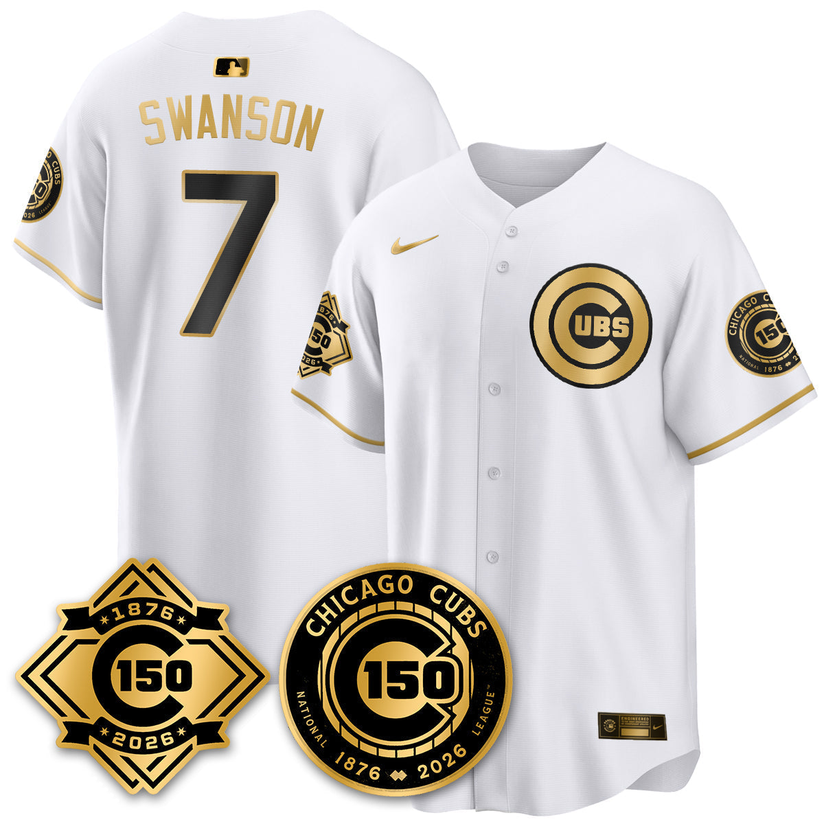 CHC Vapor Limited Navy Jersey - 150th Anniversary - All Stitched
