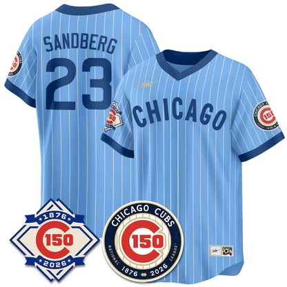 CHC Throwback Vapor Limited Blue Jersey - 150th Anniversary - All Stitched