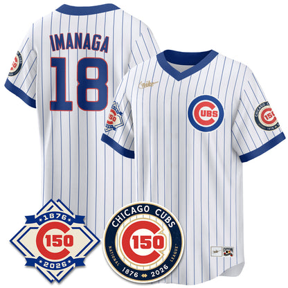 CHC Throwback Vapor Limited Blue Jersey - 150th Anniversary - All Stitched