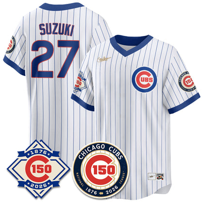 CHC Throwback Vapor Limited Blue Jersey - 150th Anniversary - All Stitched