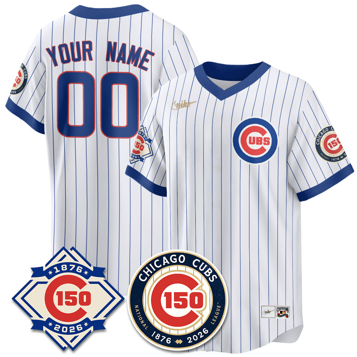 Custom CHC Throwback Vapor Limited Jersey - 150th Anniversary - All Stitched