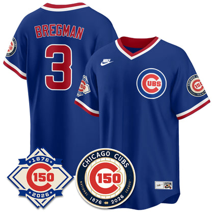 CHC Throwback Vapor Limited Blue Jersey - 150th Anniversary - All Stitched