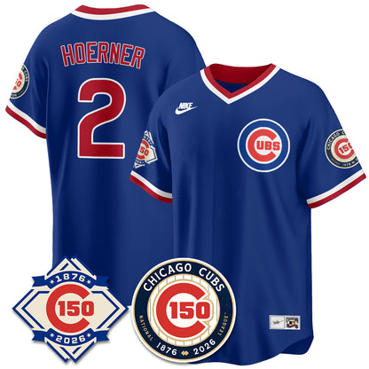 CHC Throwback Vapor Limited Blue Jersey - 150th Anniversary - All Stitched