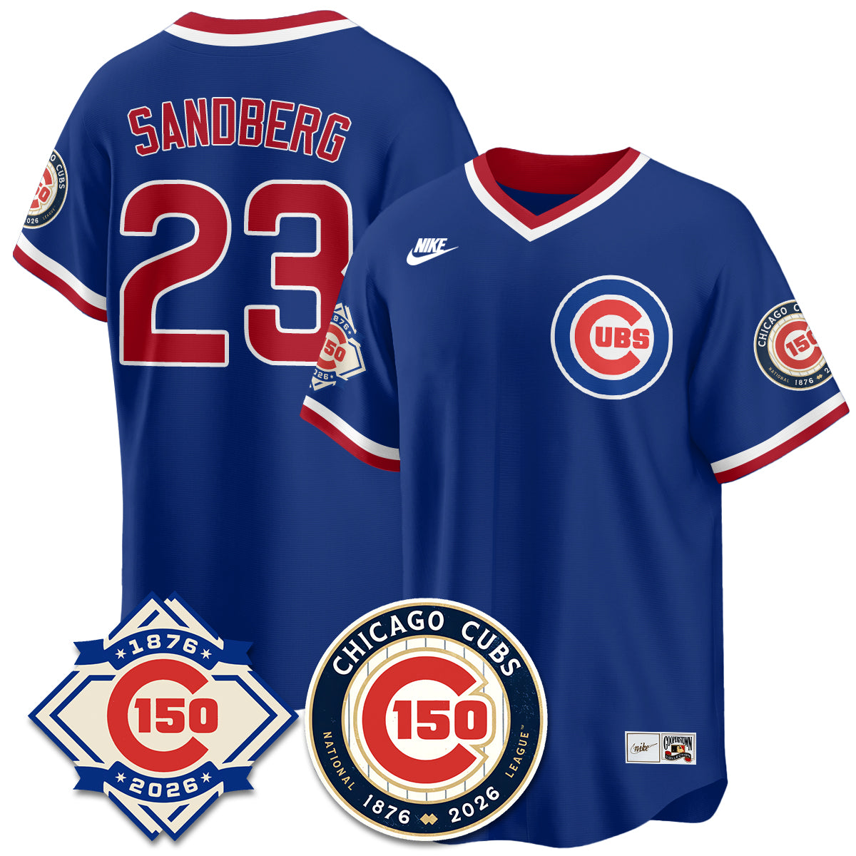 CHC Throwback Vapor Limited Blue Jersey - 150th Anniversary - All Stitched