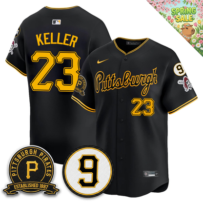 PIT 2026 Limited City Connect Jersey - Bill Mazeroski & EST 1887 Patch - All Stitched