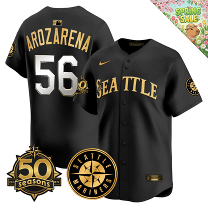 SEA 2026 Vapor Limited Gold Jersey - 50th Anniversary Patch - All Stitched